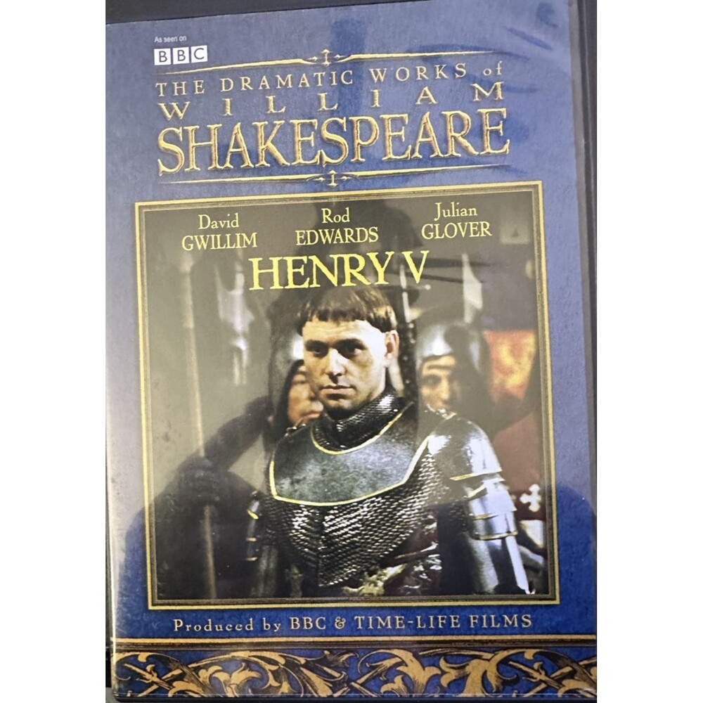 Henry V - BBC Time Life DVD The Dramatic Works of William Shakespeare Excellent
